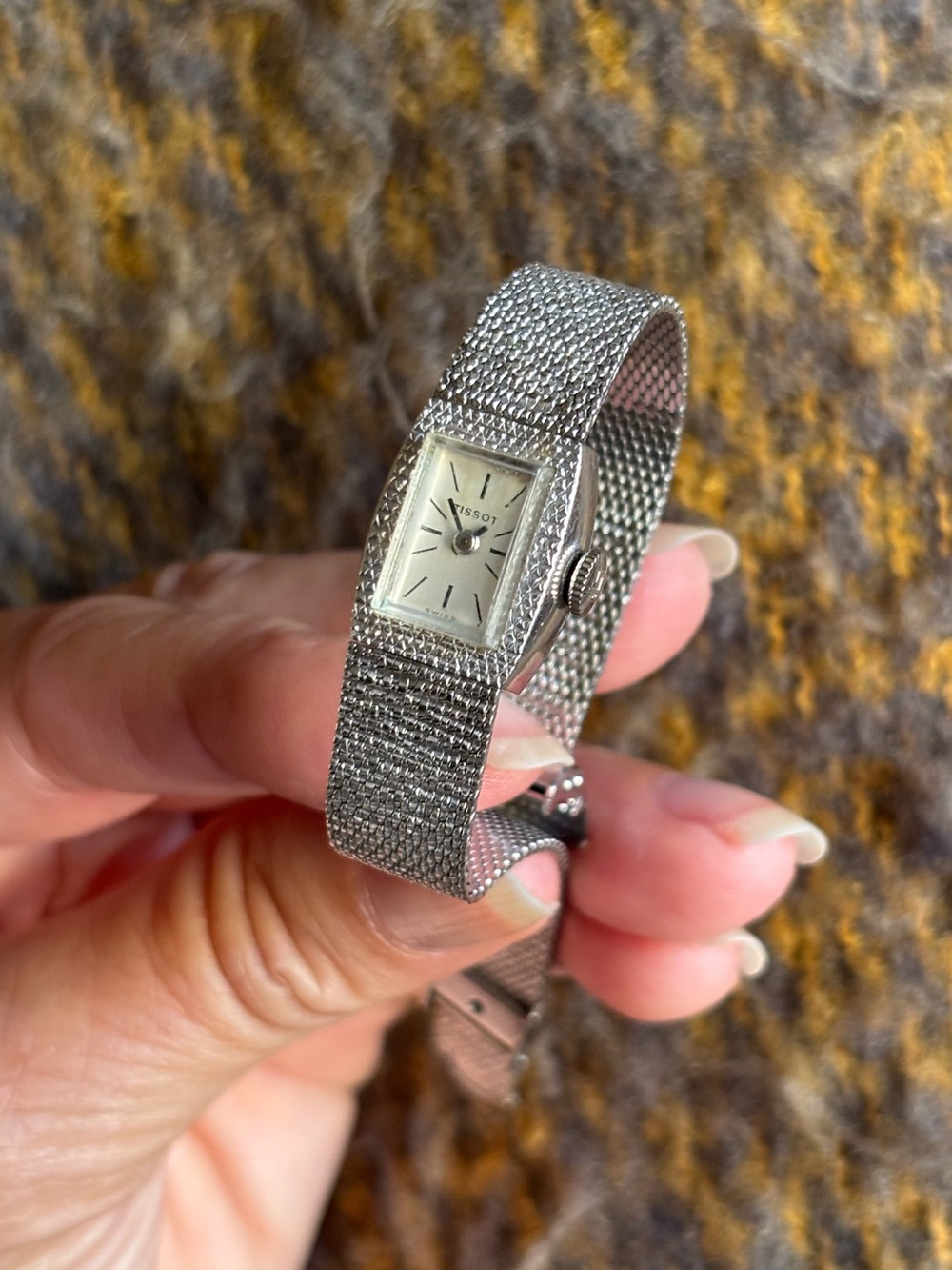 Vintage Tissot Ladies Watch Kestenmade 10k GF Bezel Swiss